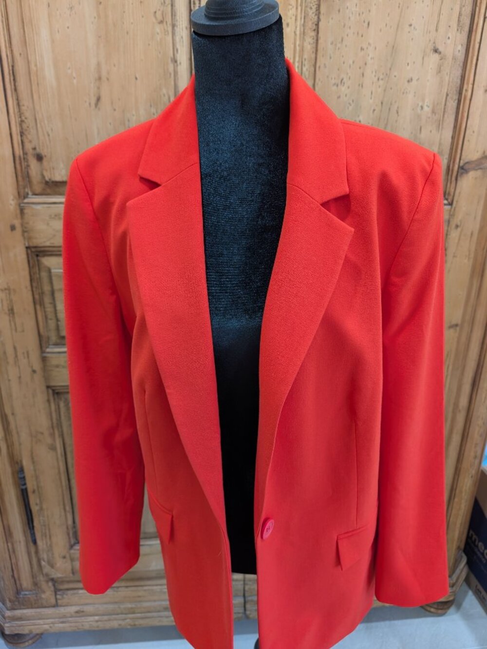 Open Edit Red Blazer